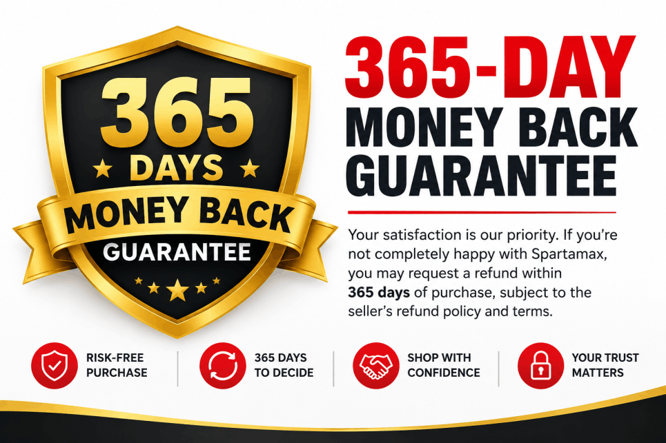 365 days money back guarantee